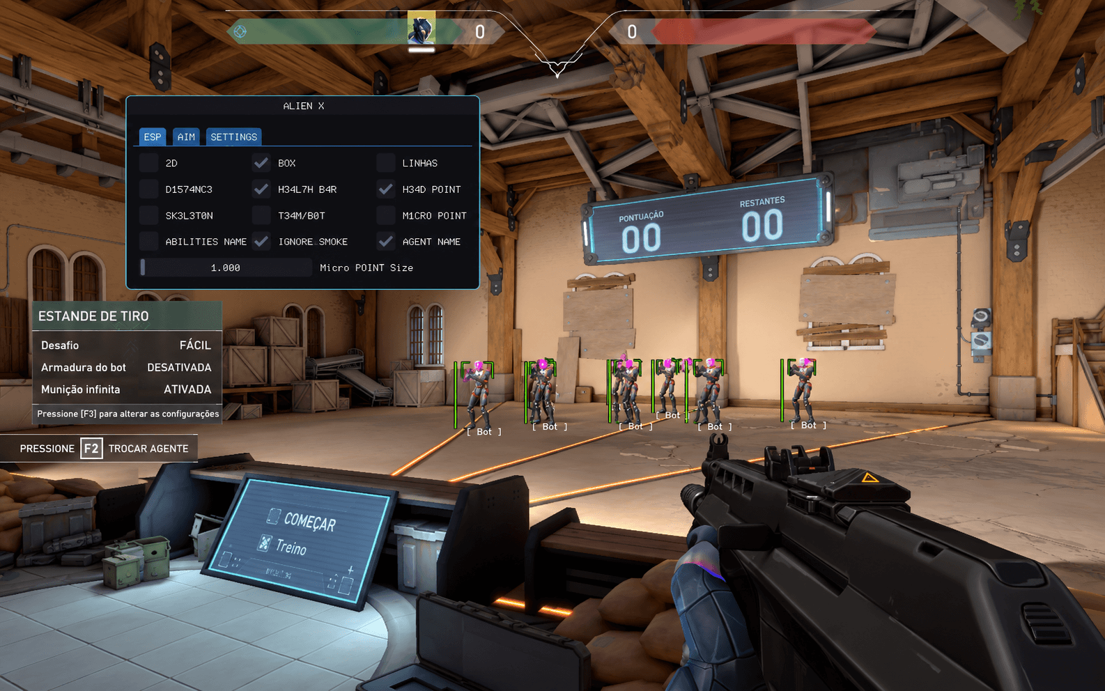 Capa de Aimbot + ESP